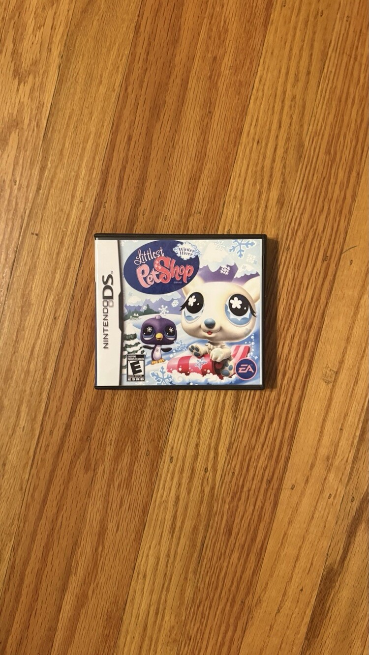 Littlest Pet Shop Winter Nintendo DS w/ Original Case - Tested